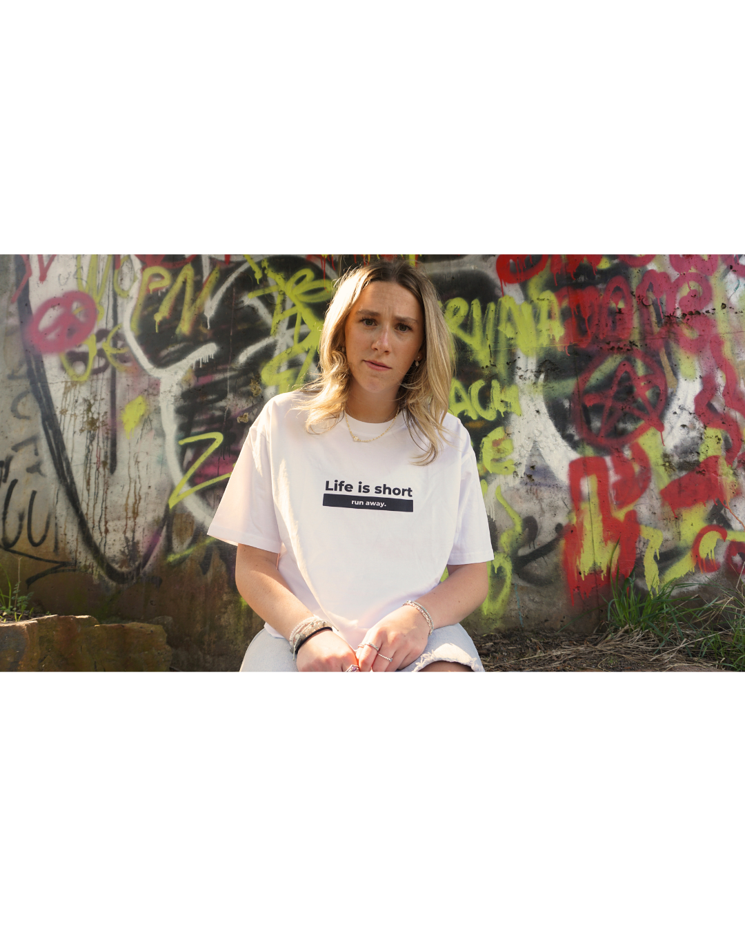LIFE IS SHORT TEE